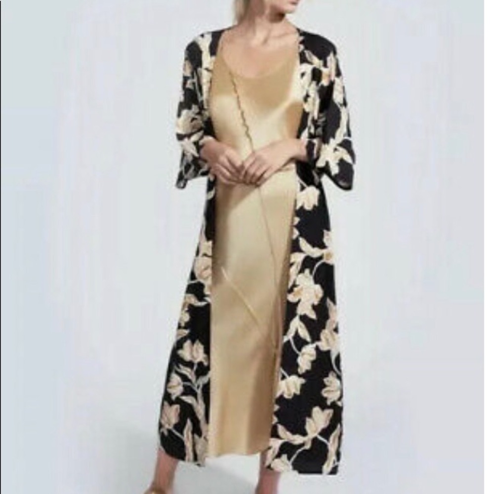 Maison Du Soir L/XL Floral Robe